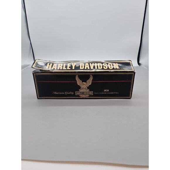 Vintage Harley Davidson Carton Of HD Cigarettes Rare Collectible Empty Boxes - Picture 1 of 12